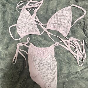 Fashion Nova Light Purple Bikini